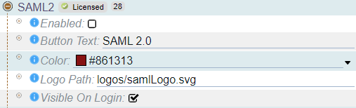 SAML2 Information Page